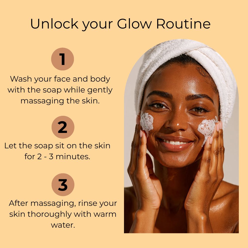 Turmeric Kojic Acid Soap Reduce Dark Spots Even Skin Tone