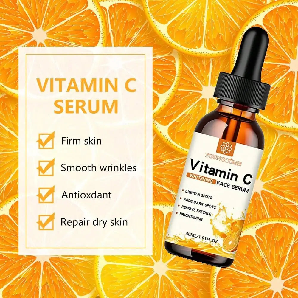 Brightening Vitamin C Glow Serum - contains Hyaluronic Acid